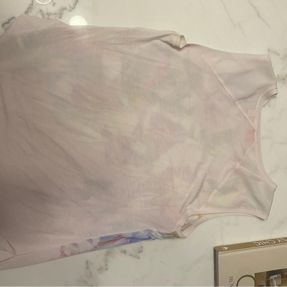 Ted Baker Multicolor Floral V-Neck Top - Picture 4 of 4